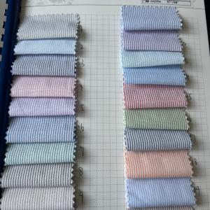 HKFY001 oxford Stripe dress office business shirt fabric 